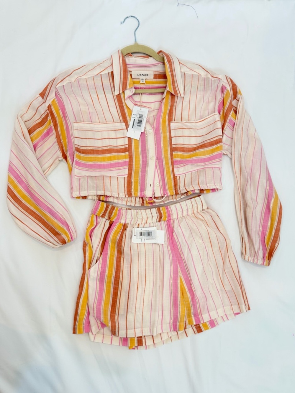 l*space linen set - NWT
